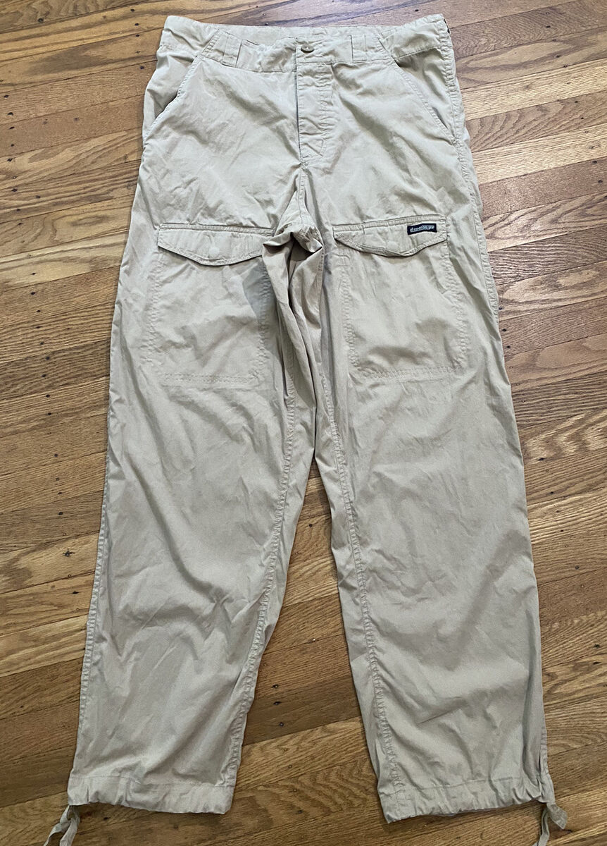 Vintage NIKE ACG Cargo Hiking Pants.lightweight.medium.khaki Vintage NIKE ACG Cargo Hiking Pants.lightweight.medium.khaki