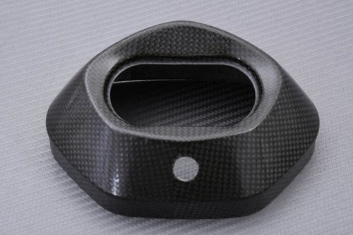 AKRAPOVIC V-EC42 Carbon Exhaust Tip / End Cap for Line M-W00305C - Picture 2 of 4