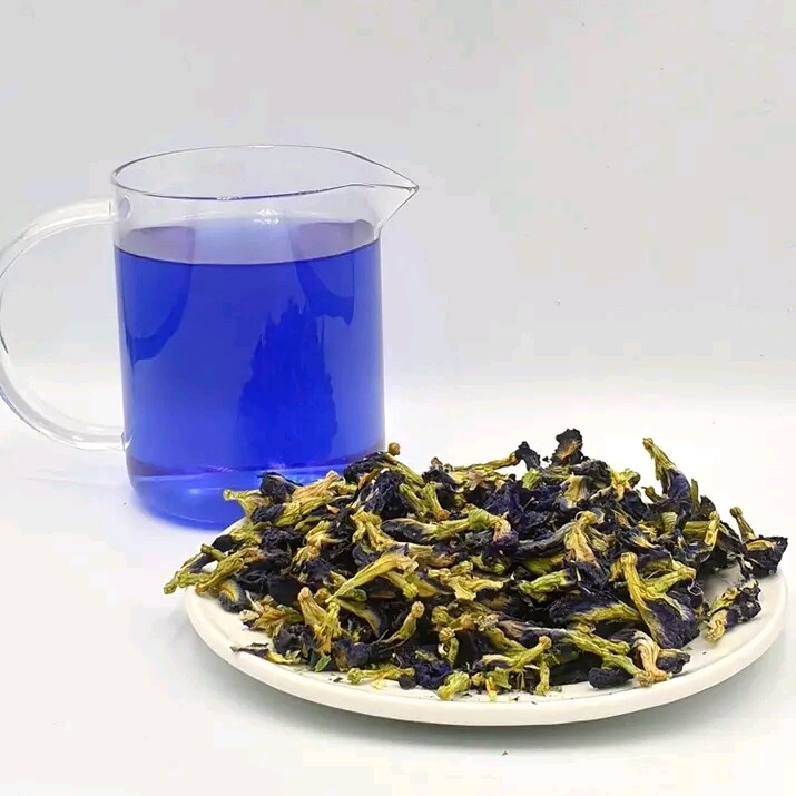 Dried Blue Butterfly Pea Flower Tea Organic Herbal Leaf Clitoria Ternatea |  eBay