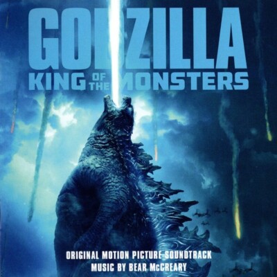 GODZILLA KING OF THE MONSTERS. 2CD FILMSCORE. BEAR MCCREARY. NEW/NOT SEALED.