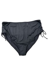 Elomi BLACK Plain Sailing Adjustable Side Swim Brief, US 18, UK 22