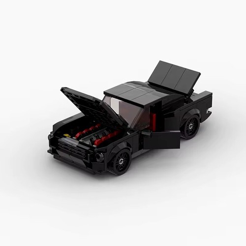 Ford Mustang | Negro | Juego de ladrillos de construcción sin usar, en caja - 289 piezas Reino Unido - Imagen 3 de 11
