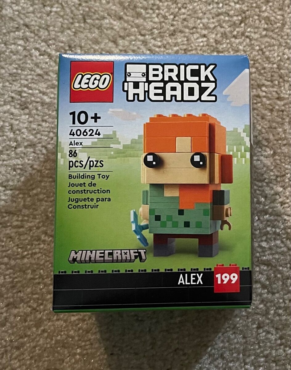  LEGO BrickHeadz Minecraft 40624 - Alex