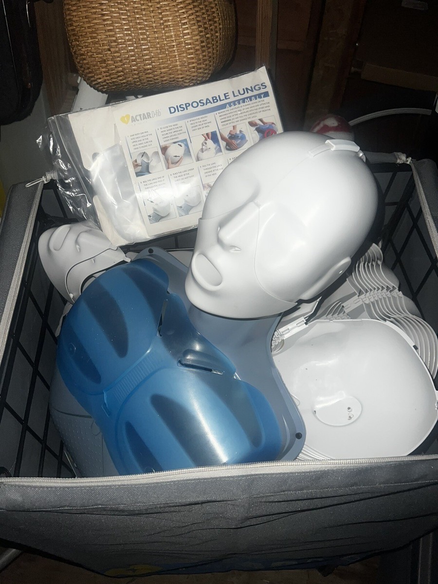 10x Actar D-fib Compact Adult CPR Manikins | eBay