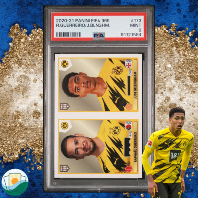 2020-21 Panini Fifa 365 | PSA 9 Jude Bellingham #173 | Rookie Sticker