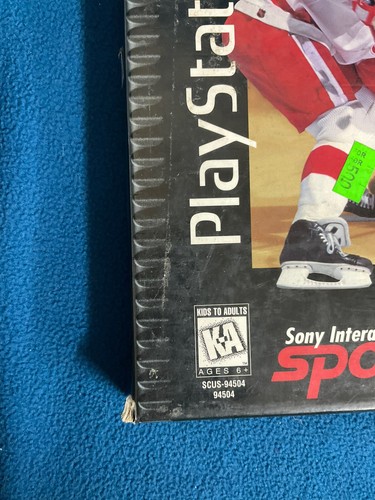 NHL FaceOff (Sony PlayStation 1, 1995) con caja larga original - Imagen 10 de 10