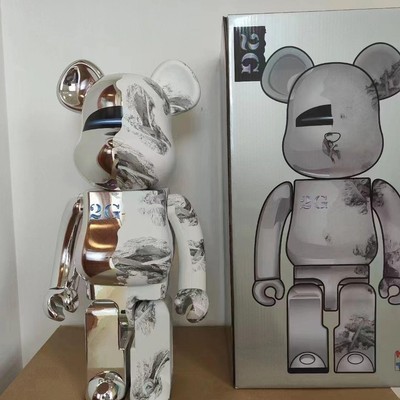 MEDICOM TOY - BE@RBRICK SORAYAMA Daniel Arsham 1000％ BE@RBRICK, Hajime Sorayama, Daniel Arsham | 2G 400% + 100