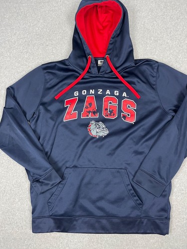 Gonzaga University Hoodie Mens XL Blue Bulldog Pullover Stadium Athletics Zags - Picture 2 of 10