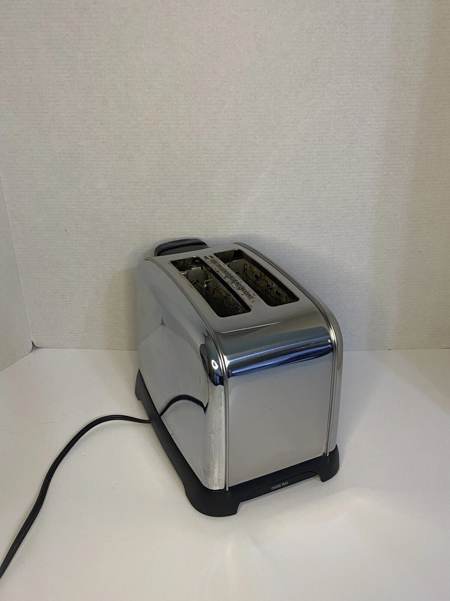 Hamilton beach classic top chrome 2 slice toaster