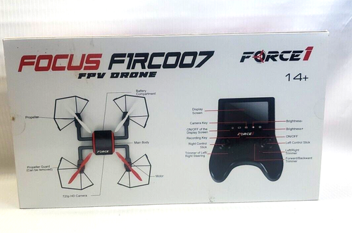 Force 1 Focus F1RC007 FPV Drone 720p HD Camera New Sealed - Picture 4 of 5