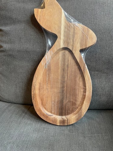 Bunny Wooden acacia serving board brand new , serving platter , charcuterie