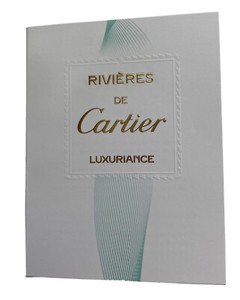 RIVIERES DE CARTIER LUXURIANCE 0.05 oz 1.5 ml EDT Spray Mini/Travel Sample  3432240047489 | eBay