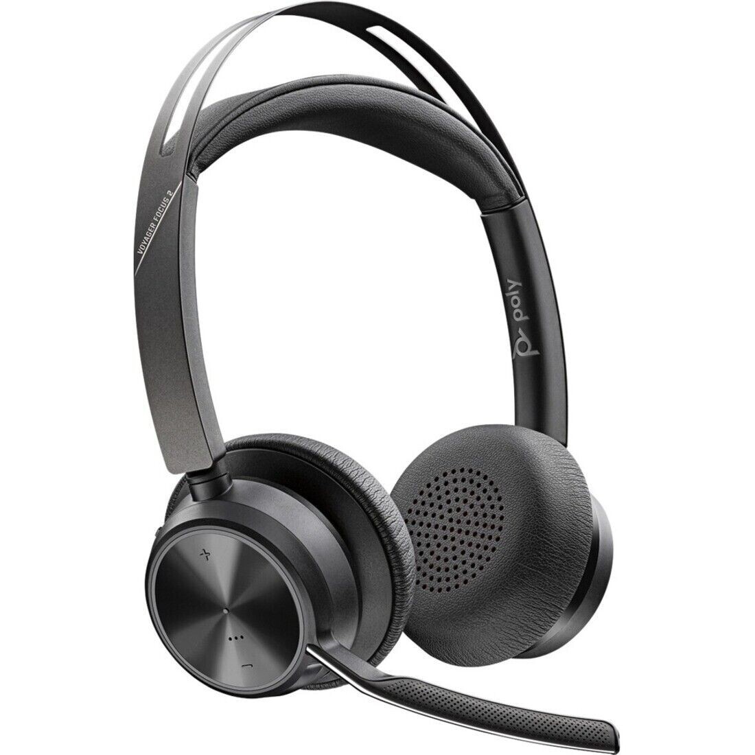 POLY Voyager Focus2 UC Bluetooth Headset with BT700 USB-A no