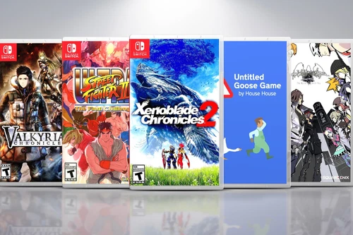 Replacement Nintendo Switch Covers and Cases. Titles T-Z.  !!No Game Included !!