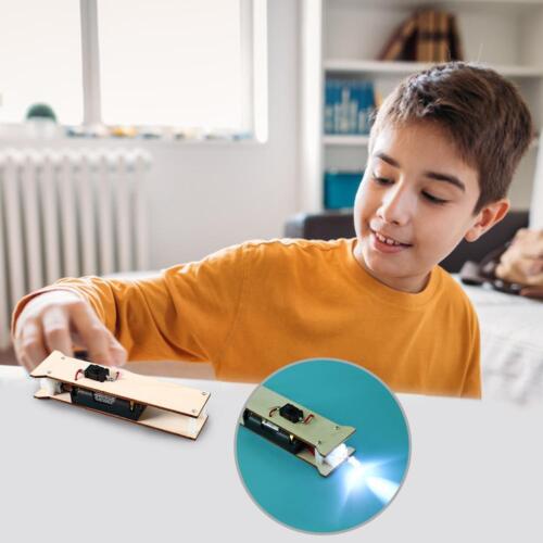 Torcia fai da te per bambini kit giocattoli in legno fisica educativa scienza assemblare artigianato - Foto 3 di 12