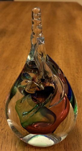Adam Jablonski Master Art Glass Paperweight ~Poland~Signed~Retired