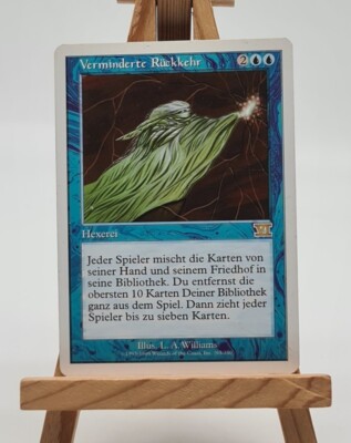 Verminderte Rückkehr 6. Edition Magic Karte Deutsch (Diminishing Returns) 65/350