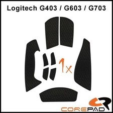 Corepad soft grips black Logitech G403 G603 G703 mouse grip tapes sticker