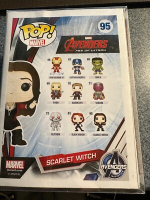 Funko Pop! Marvel - Scarlet Witch #95 New Vinyl Figure in