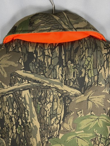 VINTAGE Winchester Vest Mens Camo Orange Conceal Reversible Trebark Sz M NWOT - Picture 7 of 9