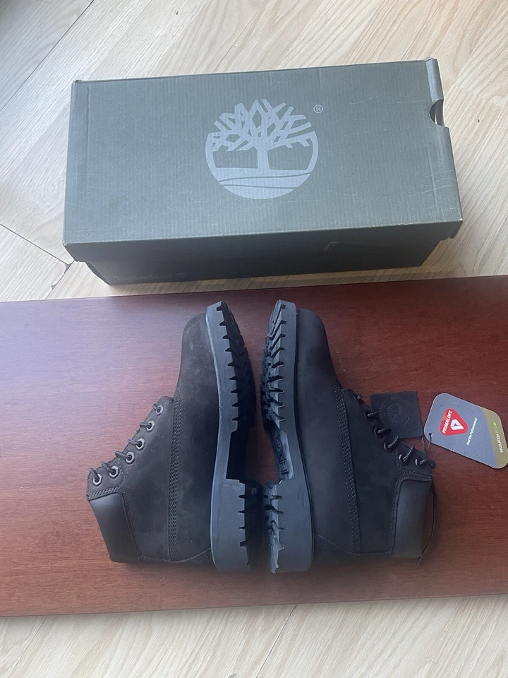 Timberland 6" Premium Clásico Impermeable Niños Botas Negras Primaloft 13.5 Foto 4 de 4