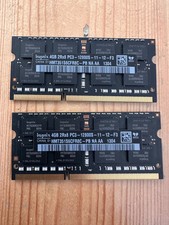Mémoire RAM Hynix 2X 4 Go 2Rx8 PC3-12800S-11-12-F3 HMT351S6CFR8C-PB