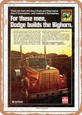 Metal Sign - 1973 Dodge Bighorn Truck Vintage Ad Metal Sign - 1973 Dodge Bighorn Truck Vintage Ad