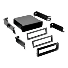 Universal Car Stereo Radio Dash Installation Kit with Pocket
