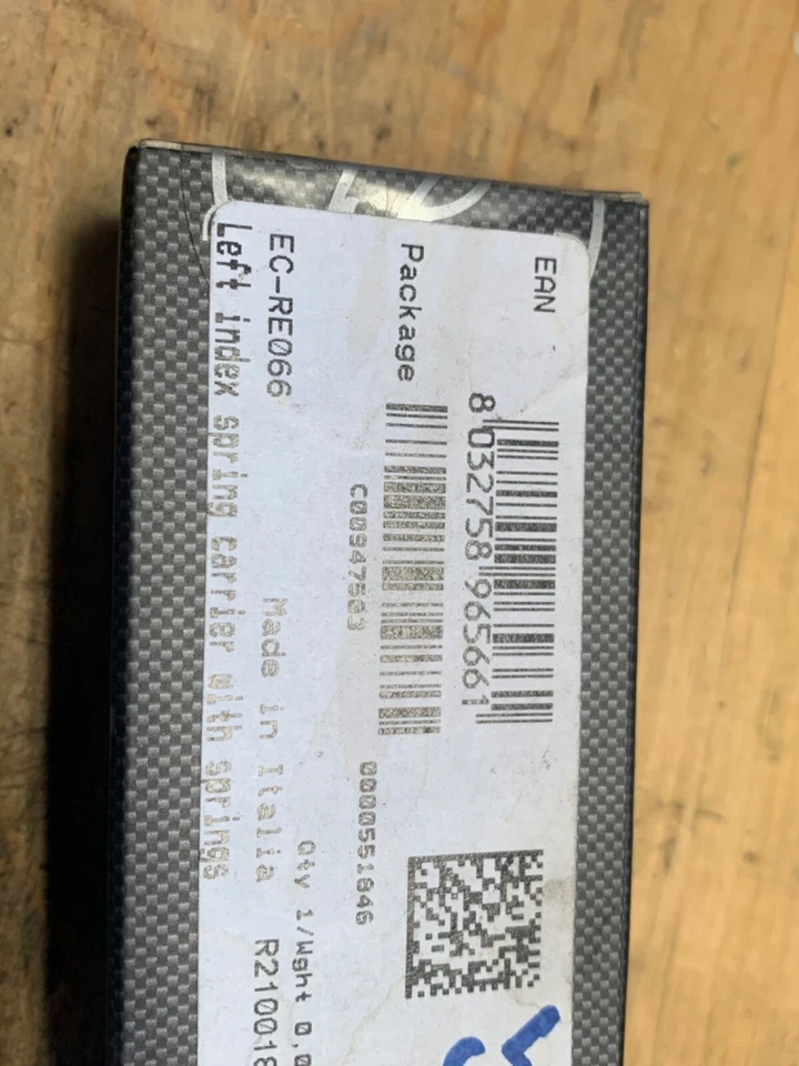 New CAMPAGNOLO Left Index Spring Carrier w Springs EC-RE065 10s Shifter ITALY - Image 3 of 4