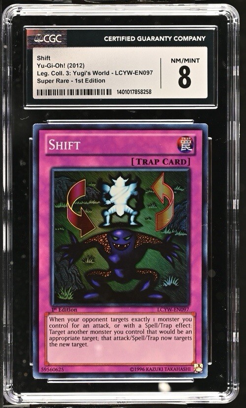 shift yugioh card Amazon.com: YU-GI-OH! - Shift (YGLD-ENA40) - Yugi's Legendary Decks - 1st  Edition main image 0
