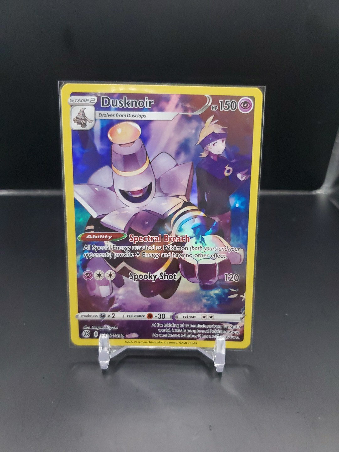 Pokémon TCG Dusknoir Brilliant Stars TG06/TG30 Holo Secret Rare