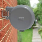 MINKY RETRACTABLE OUTDOOR CLOTHES REEL LINE 15M - WASHING LINE BNIB