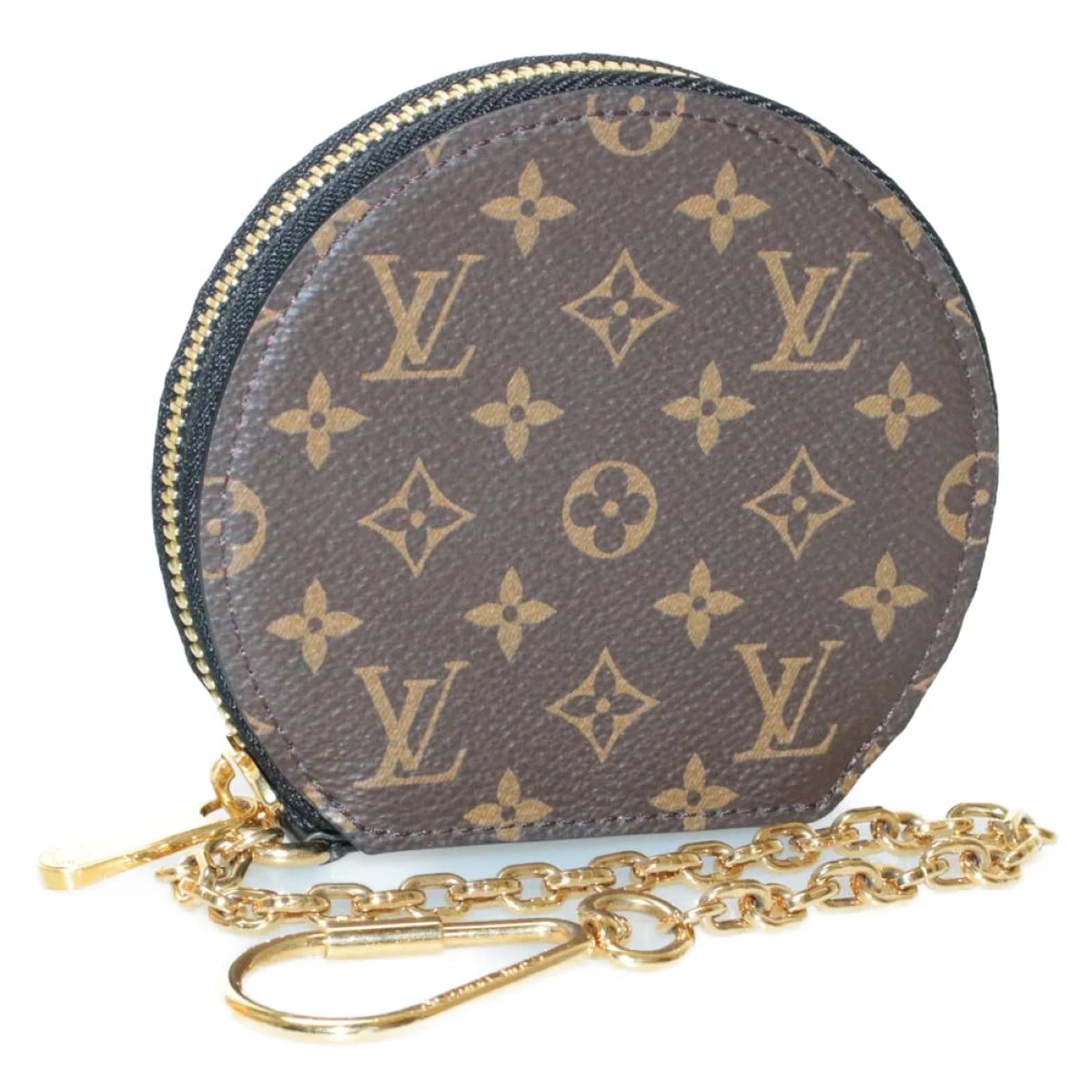 LOUIS VUITTON Monogram Micro Boite Chapo Coin Purse M63597 LV Auth