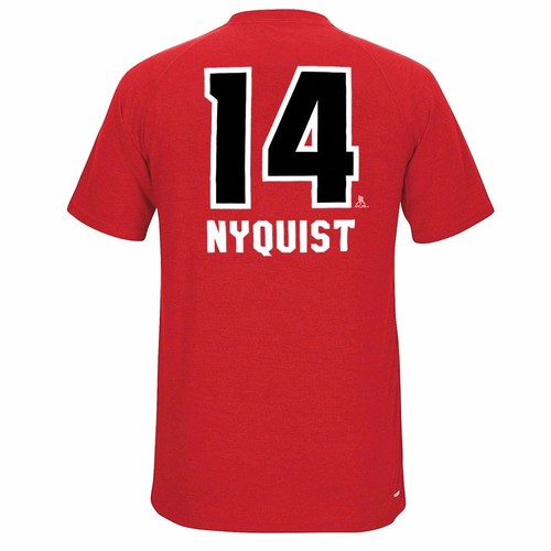 NHL Reebok Player Name & Number PlayDry Performance Ultimate T-Shirt Men's - Picture 12 of 43