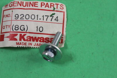 のの NOS OEM Kawasaki KL250 KLR250 ZG1400 ZN1300 ZX1000 ZX-14 Bolt 6x22