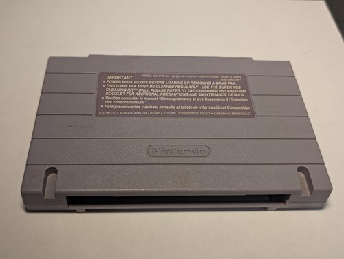 Virtual Bart (Super Nintendo SNES, 1994) Cartridge Only - Picture 3 of 3