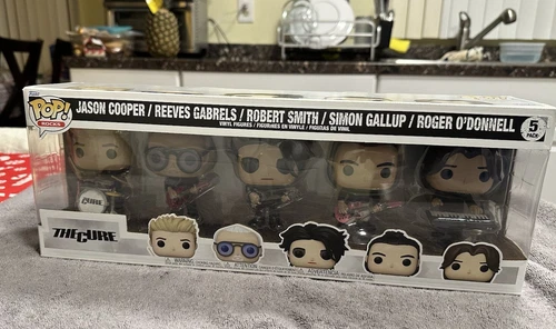 Funko Pop Rocks - The Cure 5 Pack Jason Cooper Reeves Gabrels Robert Smith-NIB