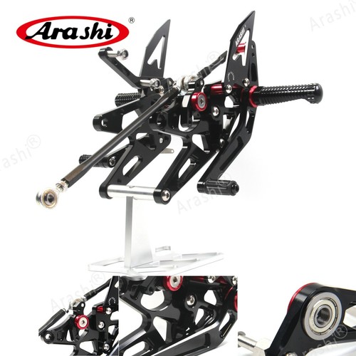 Adjustable Footrest Rearsets Foot Pegs For Yamaha YZFR1 YZF R1 2005 2006 YZF-R1 - Picture 2 of 10