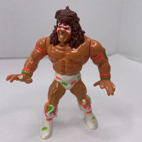 WWF Hasbro The Ultimate Warrior Action Figures Series 2  1991 WWE -Damaged