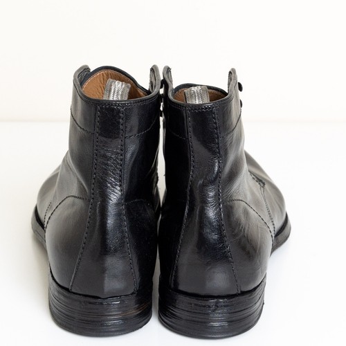 Officine Creative ANATOMIA 013 Black Leather Ankle Boots Italy Size EU 45 US 12 - Picture 7 of 20