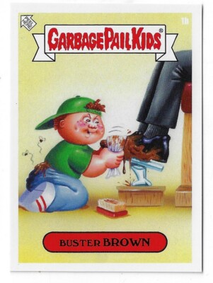 2020 GARBAGE PAIL KIDS BIZARRE HOLIDAYS DEC WK1 BUSTER BROWN 1b PR = 556
