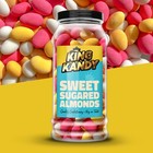 700g Sugared Almonds Retro Sweets Gift Jar FAST&FREE DELIVERY 🚚