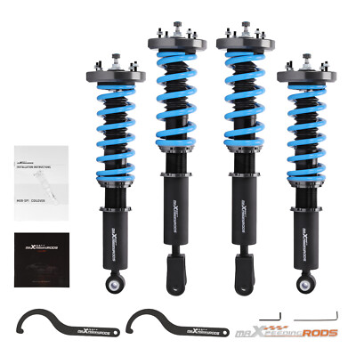 4pcs Air Suspension To Coil Spring Conversion Kit For Jaguar XJ XJR XJ8 03-09