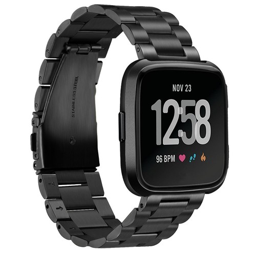 Stainless Steel Band for Fitbit Versa/Versa Lite Edition/Versa Special Edition - Picture 2 of 31