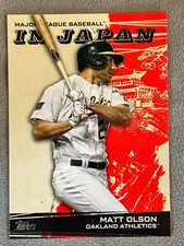 2021 Topps Japan Edition Matt Olson MLB In Japan MIJ-6