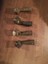 antique glass ball & cast iron claw legs - set of 4 from piano stool