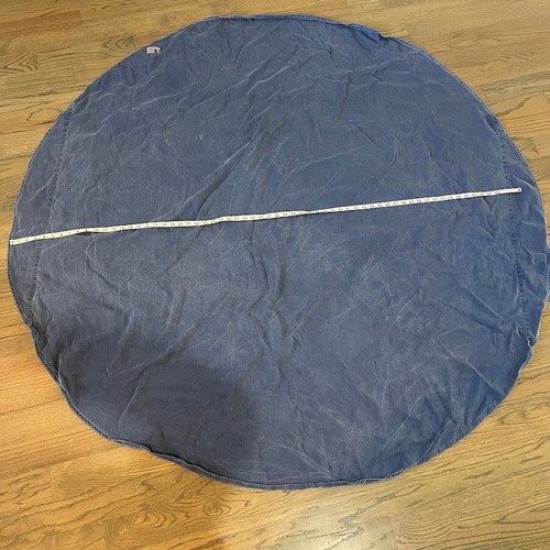 Ralph Lauren tovaglia rotonda grigia bandiera americana 70" - Foto 9 di 9