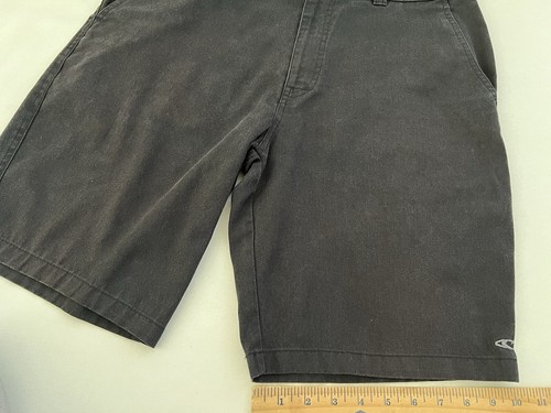 Pantalones Cortos Chinos O' Neill Para Hombre Talla 32 Gris/Negro Bolsillos Algodón Poliéster - Imagen 7 de 12