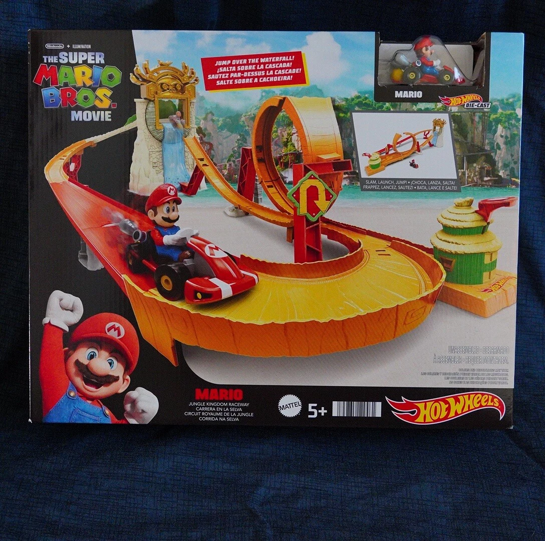 Hot Wheels The Super Mario Bros Movie Jungle Kingdom Raceway