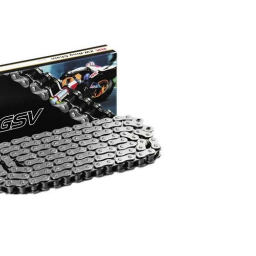 RK GSV 532 X 110 Links Silver Motorcycle Drive Chain - Picture 3 of 7
